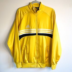 German Adidas Yellow Zipup